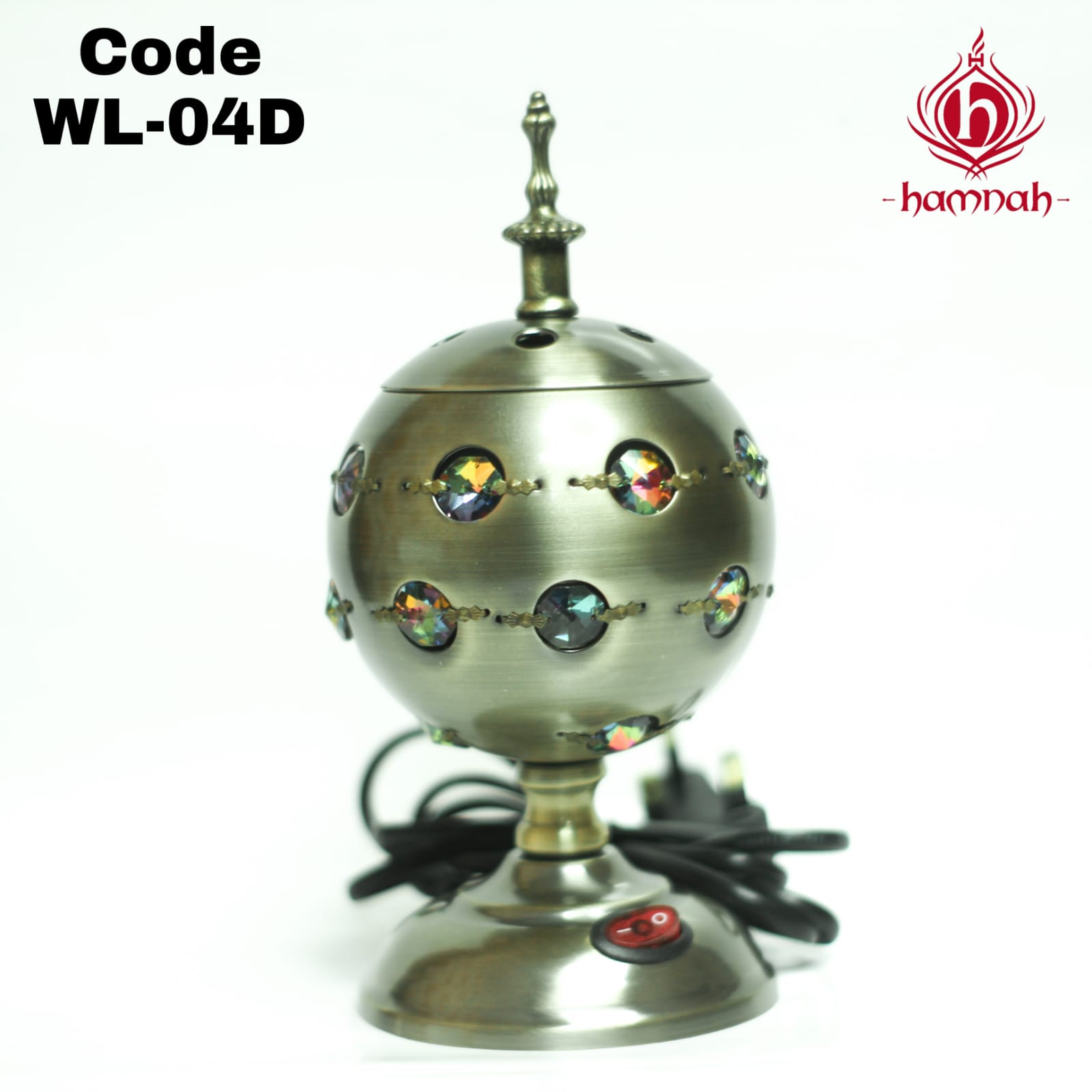 Incense Burner WL-04D (Carob)