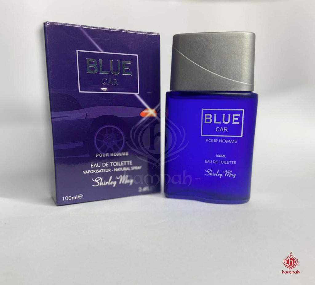 Blue Car by Shirley May