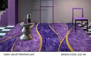 Shiny Velvet Printing Mat (JCD-141)