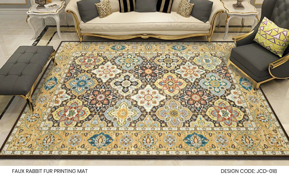 Fox Rabbit Fur Printing Mat (JCD-18)