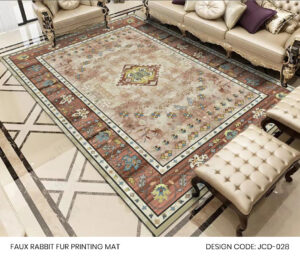 Fox Rabbit Fur Printing Mat (JCD-28)