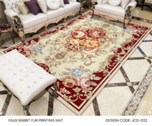 Fox Rabbit Fur Printing Mat (JCD-32)