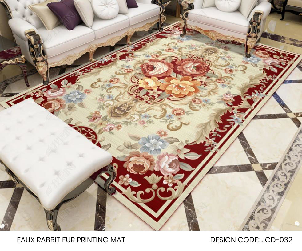 Fox Rabbit Fur Printing Mat (JCD-32)