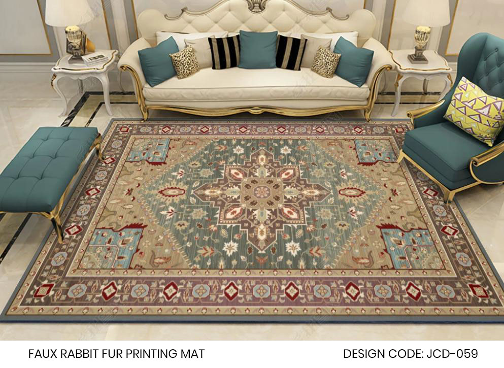 Fox Rabbit Fur Printing Mat (JCD-59)