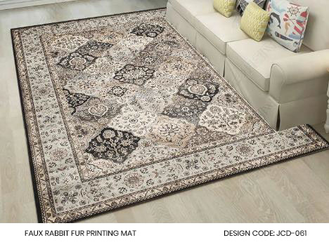 Fox Rabbit Fur Printing Mat (JCD-61)